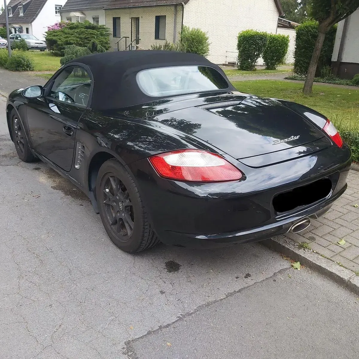 Gebraucht Porsche Boxster 245 PS (180 kW) 2006 Schwarz Cabrio