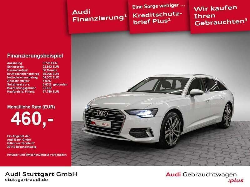 Weiß Gebraucht 2022 Audi A6 Sport Kombi | 38.950 € (Fairer Preis) - Bild 1/2