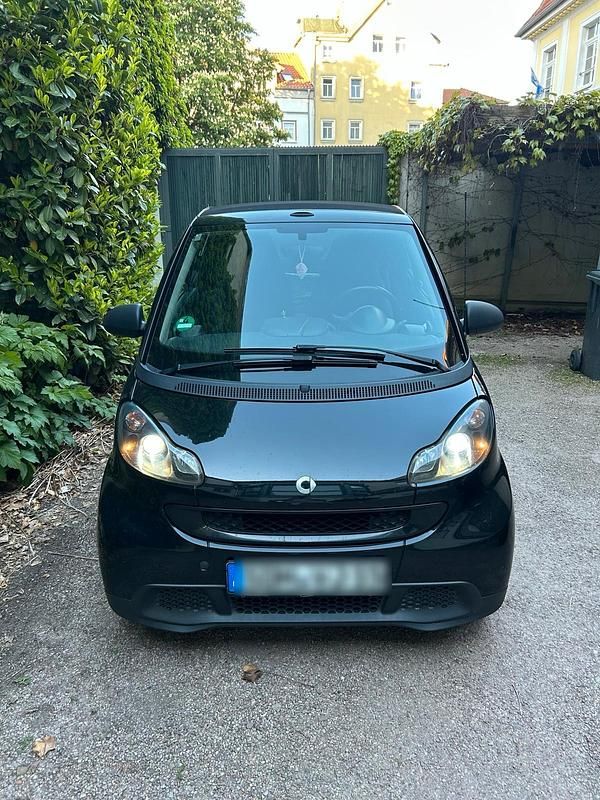 Schwarz Gebraucht 2008 Smart ForTwo Cabrio Cabrio | 3.750 € (Guter Preis) - Bild 1/4