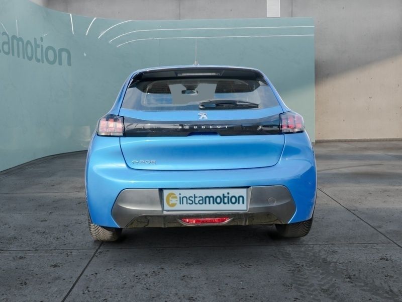 Gebraucht Peugeot e-208 100 kW (136 PS) 2022 Blau Kleinwagen