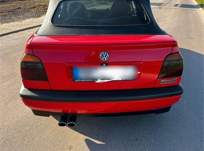 Gebraucht VW Golf Cabriolet 116 PS (85 kW) 1995 Rot Cabrio