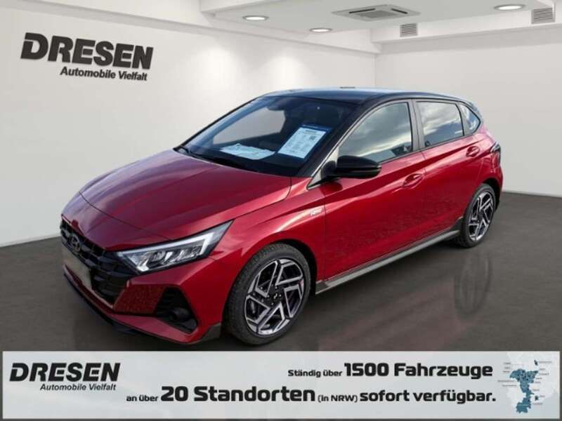 Dunkelrot Neu 2025 Hyundai i20 N Line Limousine | 24.290 € (Etwas zu teuer) - Bild 1/4