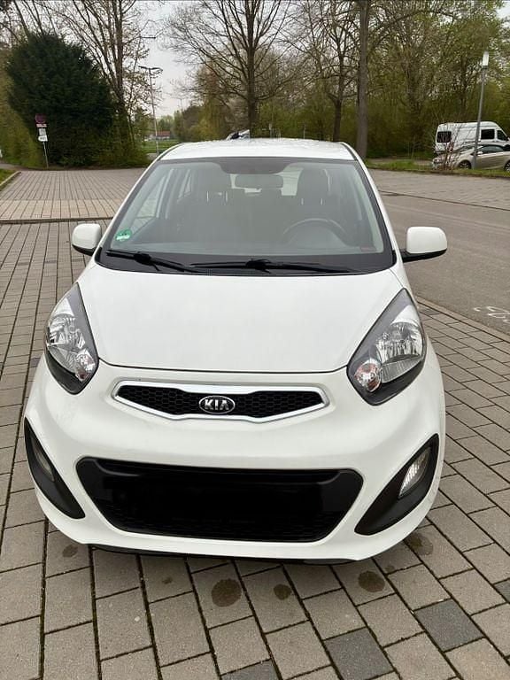 Gebraucht Kia Picanto Attract 69 PS (50 kW) 2014 Weiß Kleinwagen