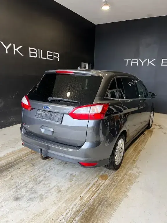 Gebraucht Ford Grand C-Max Titanium 120 PS (88 kW) 2018 Grau Van / Kleinbus