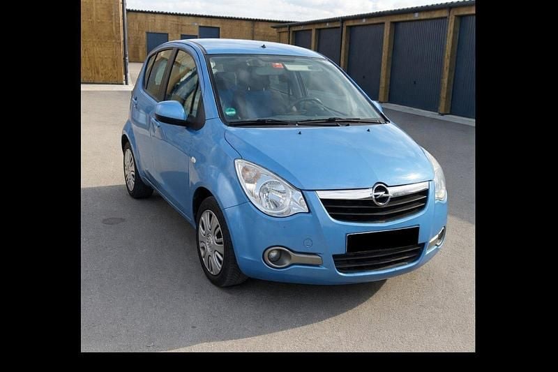 Gebraucht Opel Agila 65 PS (47 kW) 2009 Blau Kleinwagen