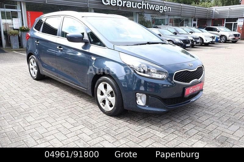 Gebraucht Kia Carens 136 PS (100 kW) 2014 Grau Van / Kleinbus