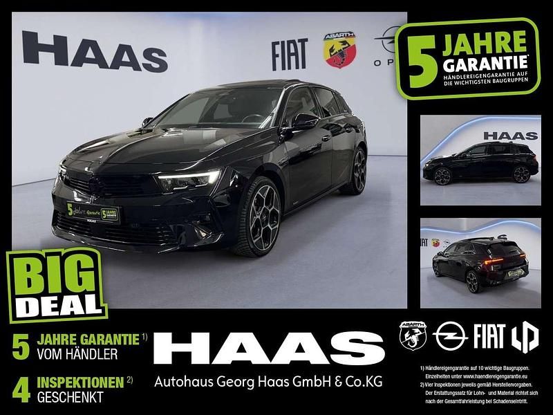 Diamant schwarz/karbon schwarz Gebraucht 2022 Opel Astra Ultimate Limousine | 23.480 € (Fairer Preis) - Bild 1/4