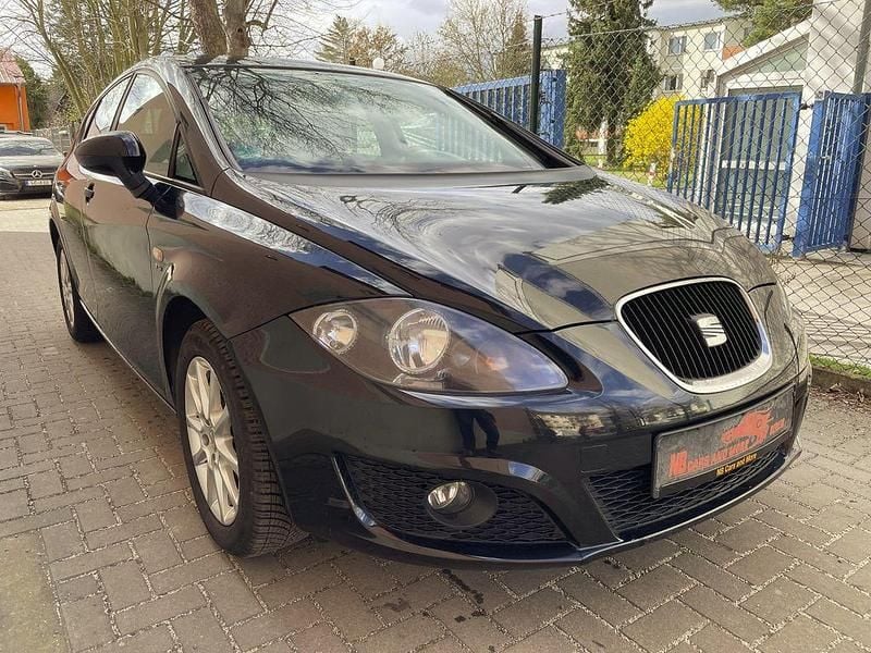 Gebraucht Seat Leon Ecomotive 105 PS (77 kW) 2011 Schwarz Kleinwagen