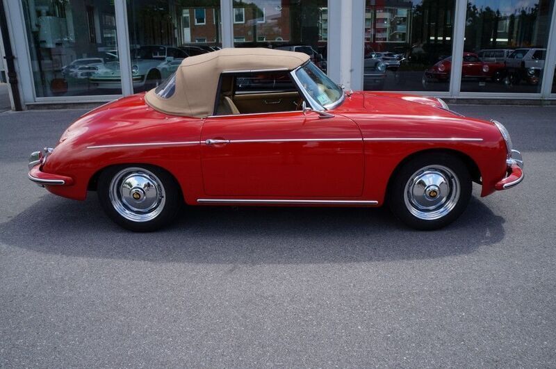 Gebraucht Porsche 356 75 PS (55 kW) 1960 Rot Cabrio