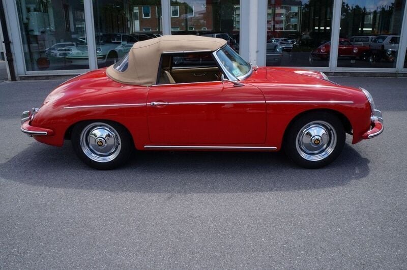 Gebraucht Porsche 356 B 75 PS (55 kW) 1960 Rot Cabrio