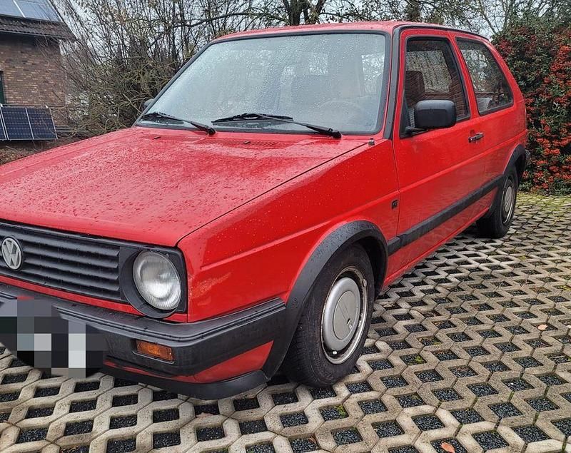 Gebraucht VW Golf II 69 PS (50 kW) 1990 Rot Kleinwagen