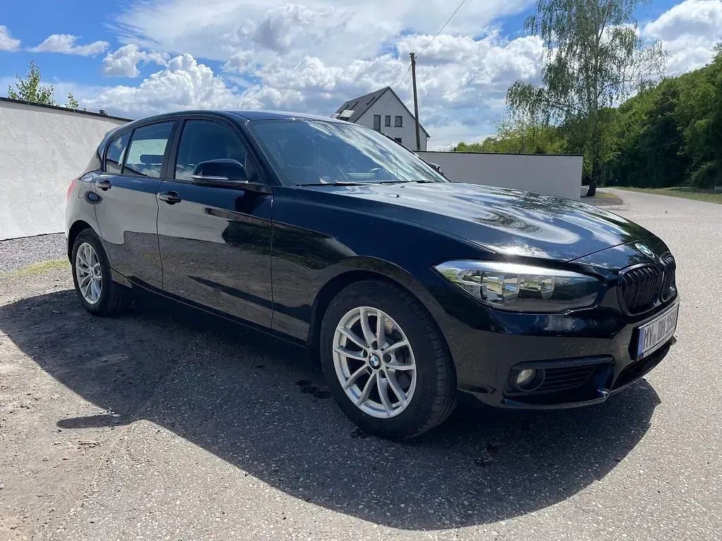 Gebraucht BMW 116 Advantage 116 PS (85 kW) 2017 Schwarz Kleinwagen