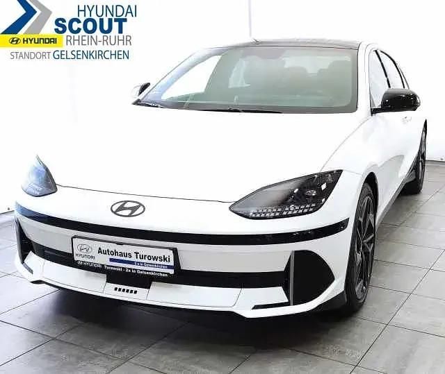 Serenity white pearl (metallic) Gebraucht 2023 Hyundai Ioniq 6 Edition Limousine | 36.970 € (Superpreis) - Bild 1/4