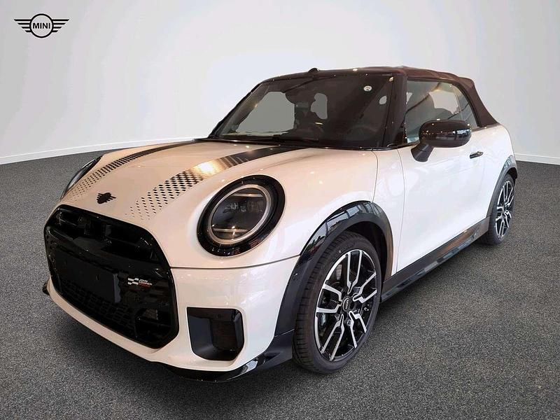 Weiß Gebraucht 2024 Mini John Cooper Works Cabriolet Cabrio | 41.963 € (Teuer) - Bild 1/4