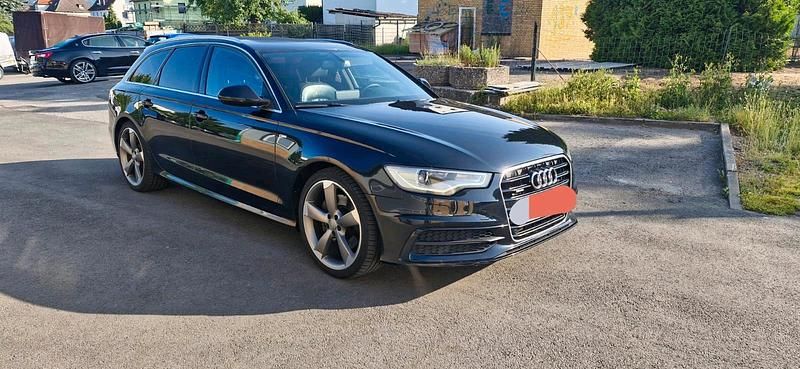 Schwarz Gebraucht 2011 Audi A6 S-Line Kombi | 9.999 € (Fairer Preis) - Bild 1/4