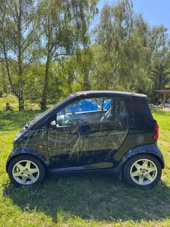 Gebraucht Smart ForTwo Cabrio Pure 41 PS (30 kW) 2003 Schwarz Cabrio