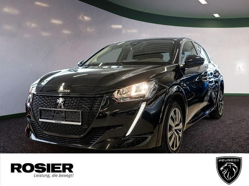 Gebraucht Peugeot e-208 Active 100 kW (136 PS) 2022 Schwarz Kleinwagen
