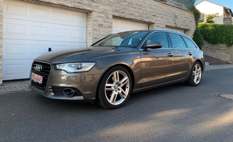 Grau Gebraucht 2013 Audi A6 S-Line Kombi | 10.990 € (Superpreis) - Bild 1/4