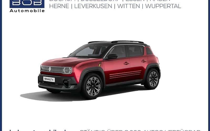 Rot Neu 2025 Renault 4 E-Tech Iconic SUV | 35.710 € (Fairer Preis) - Bild 1/4