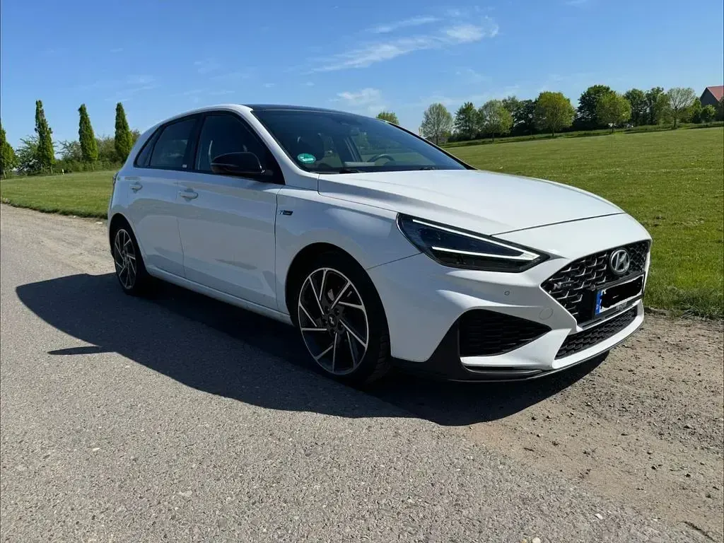 Gebraucht Hyundai i30 N Line 160 PS (117 kW) 2021 Weiß Limousine
