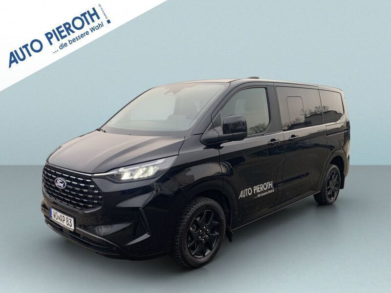 Agate black metallic Gebraucht 2024 Ford Tourneo Custom Titanium Van / Kleinbus | 52.850 € (Teuer) - Bild 1/4
