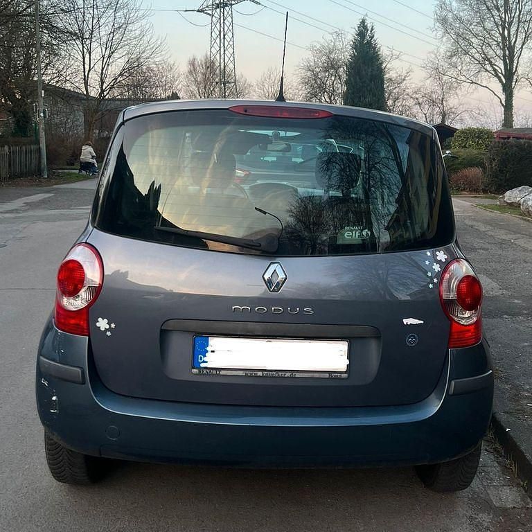 Gebraucht Renault Modus Authentique 65 PS (47 kW) 2007 Grau Van / Kleinbus