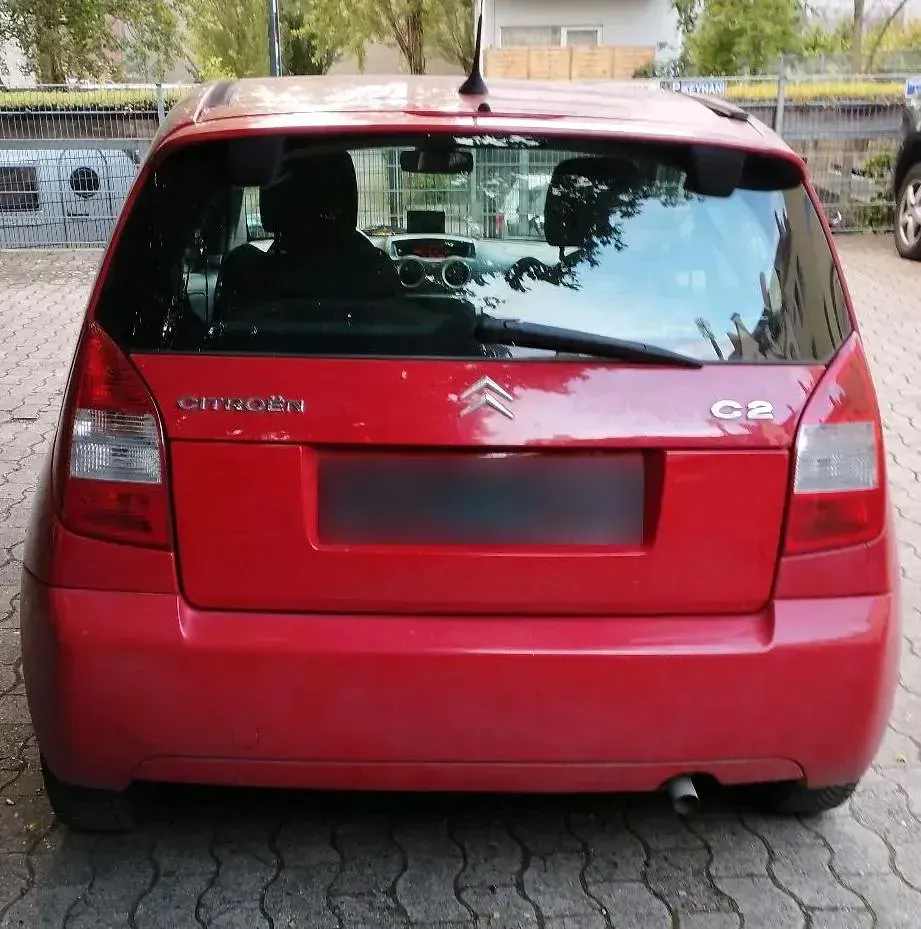 Gebraucht Citroën C2 VTR Sport 73 PS (53 kW) 2006 Rot Kleinwagen