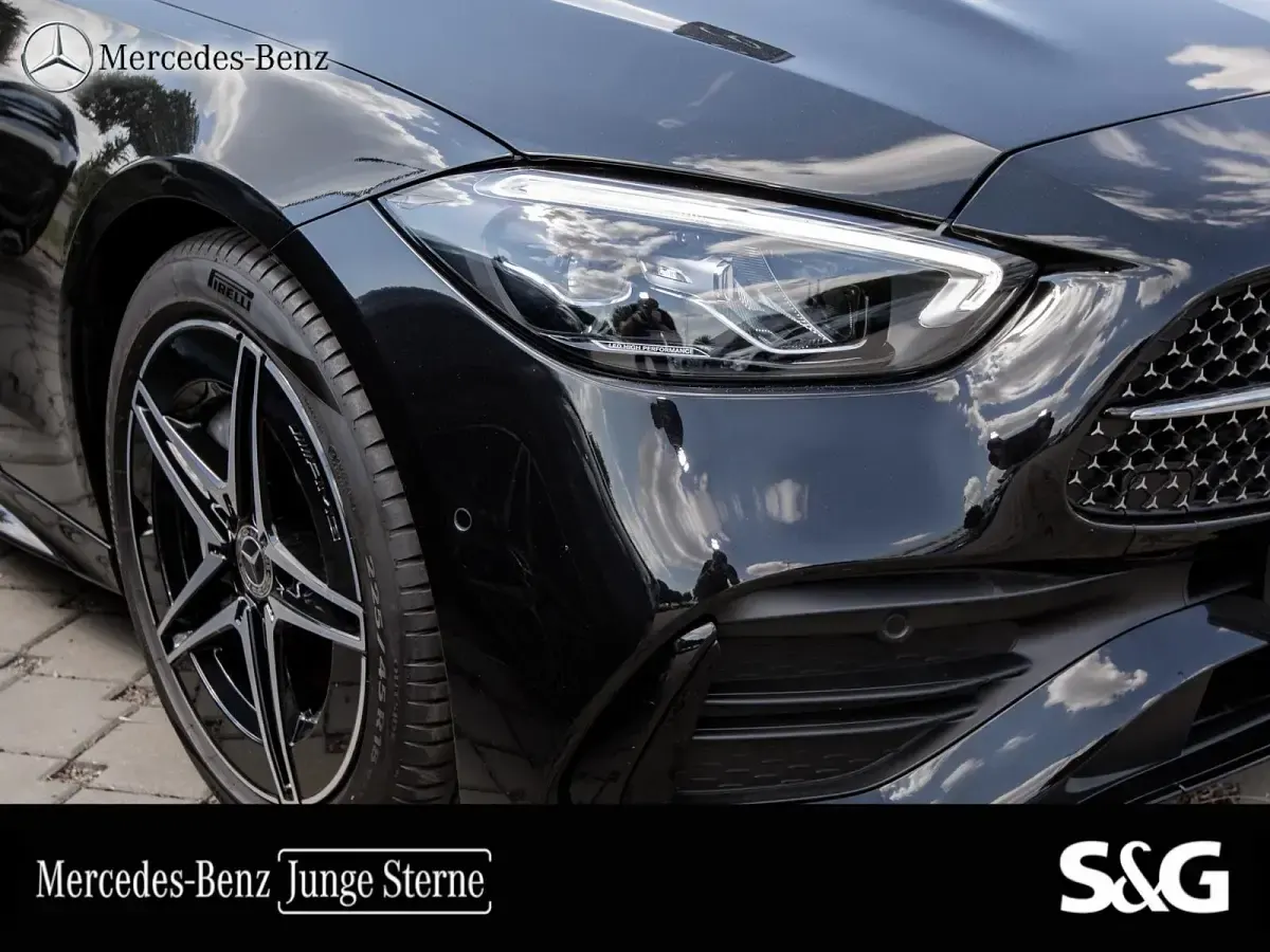 Gebraucht Mercedes C180 Advanced 170 PS (125 kW) 2025 Metalliclack obsidianschwarz Kombi