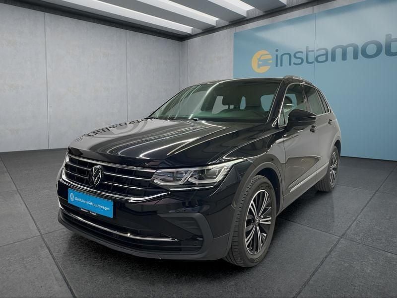 Schwarz Gebraucht 2024 VW Tiguan SUV | 35.849 € (Guter Preis) - Bild 1/4