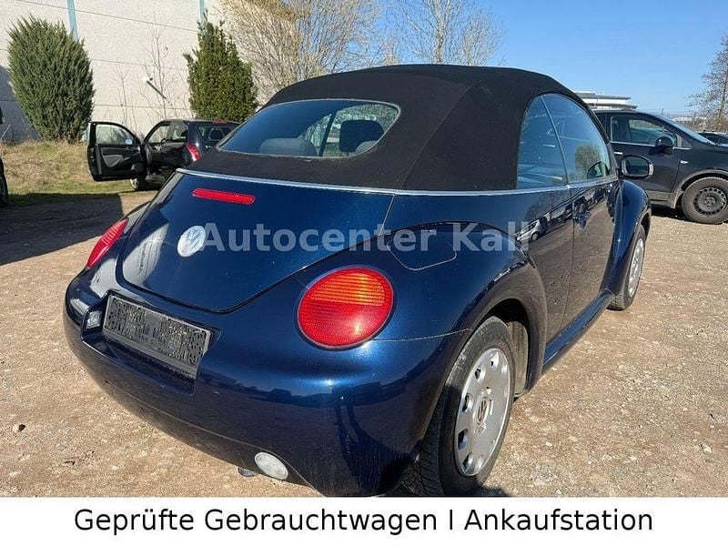 Gebraucht VW New Beetle Cabriolet Highline 116 PS (85 kW) 2004 Blau Cabrio