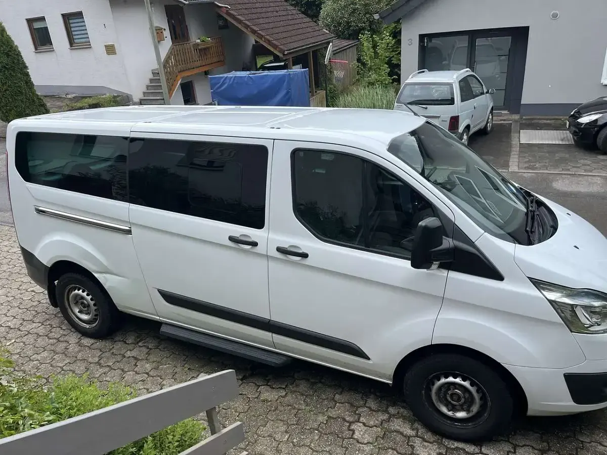 Brugt Ford Transit Custom Basis 125 HK (91 kW) 2014 Hvid Pickup / Ladvogn