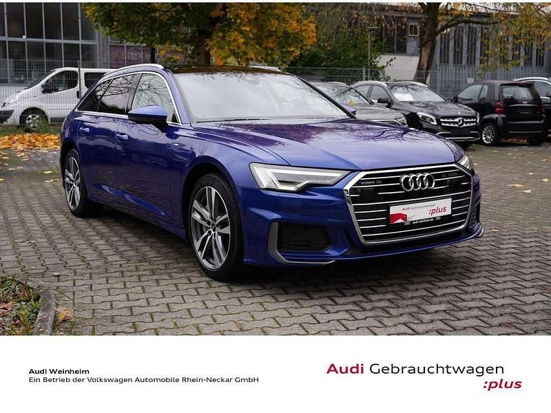 Gebraucht Audi A6 S-Line 299 PS (219 kW) 2022 Ultrablau metallic Kombi