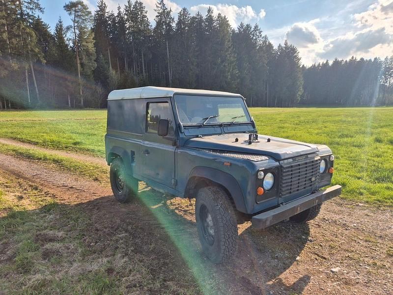 Gebraucht Land Rover Defender 109 PS (80 kW) 1992 Blau SUV
