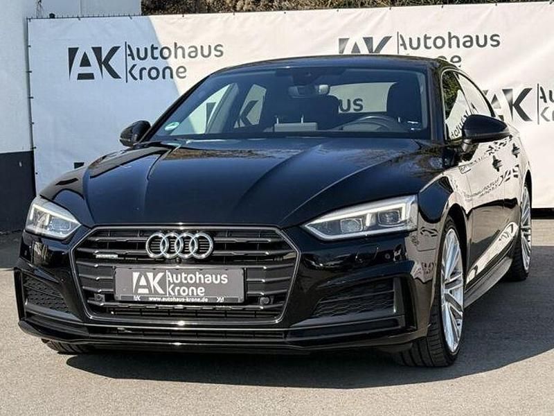 Gebraucht Audi A5 Sportback S-Line 218 PS (160 kW) 2017 Schwarz Kleinwagen