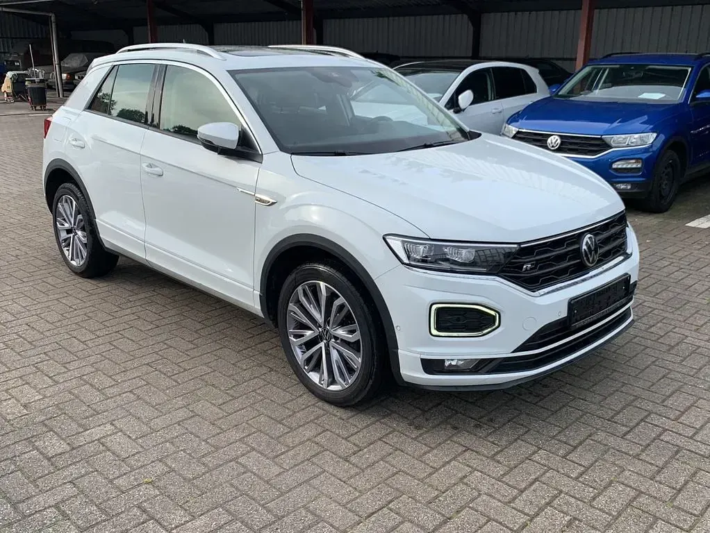 Gebraucht VW T-Roc R-line 150 PS (110 kW) 2021 Weiß SUV