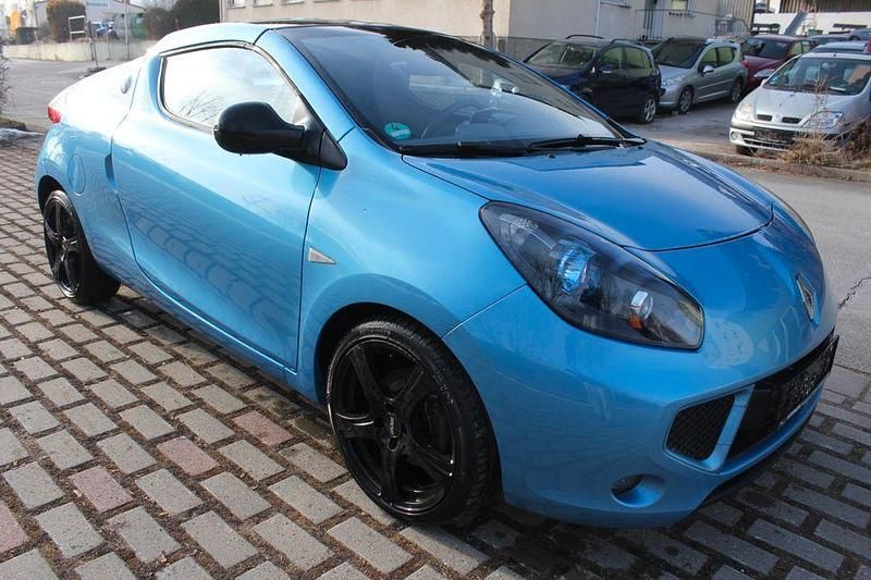 Gebraucht Renault Wind 101 PS (74 kW) 2011 Blau Cabrio