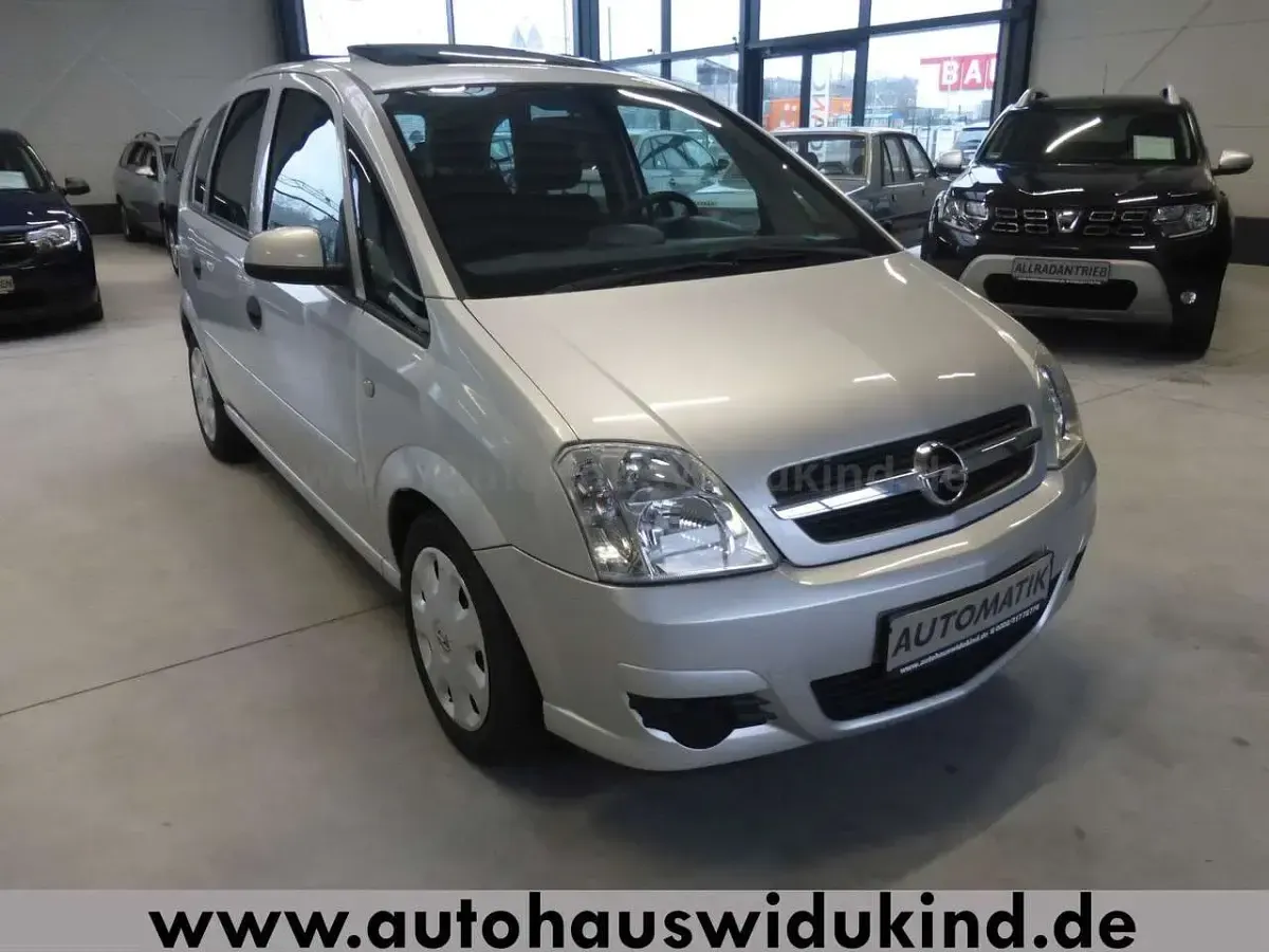 Gebraucht Opel Meriva 101 PS (74 kW) 2004 Silber Van / Kleinbus