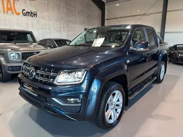 Second-hand VW Amarok 224 CP (164 kW) 2018 Albastru Pickup