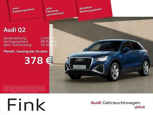 Blau Gebraucht 2025 Audi Q2 S-Line SUV | 32.950 € (Fairer Preis) - Bild 1/4
