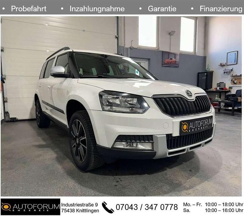 Weiß Gebraucht 2014 Skoda Yeti SUV | 11.490 € (Fairer Preis) - Bild 1/3