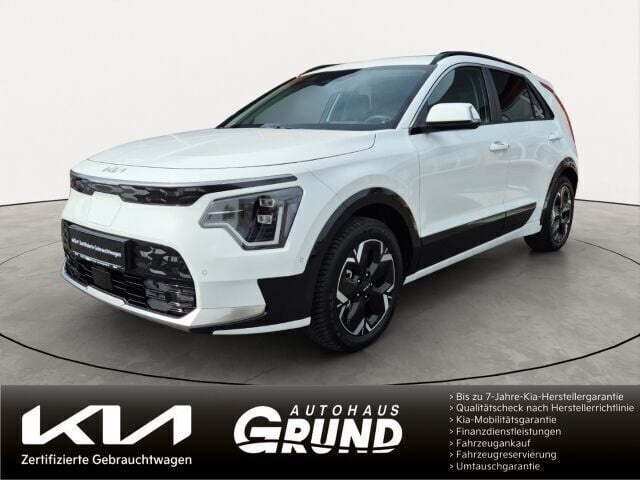 (ud) schneeweiss Gebraucht 2023 Kia e-Niro Inspiration SUV | 28.890 € (Superpreis) - Bild 1/4
