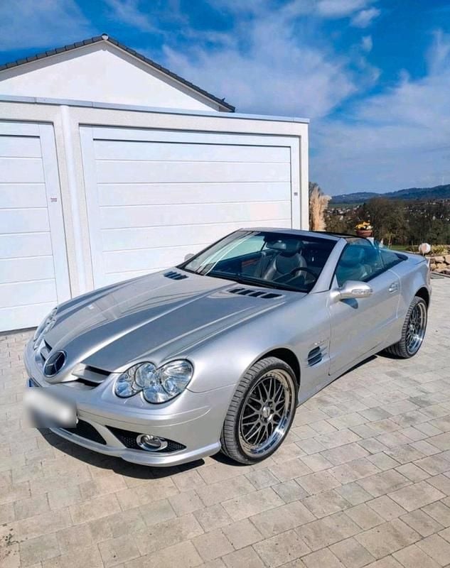 Gebraucht Mercedes SL500 305 PS (224 kW) 2001 Silber Cabrio