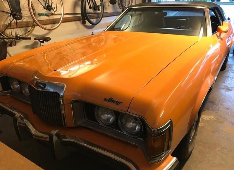 Orange Gebraucht 1972 Ford Mercury Cougar Cabrio | 14.900 € - Bild 1/4