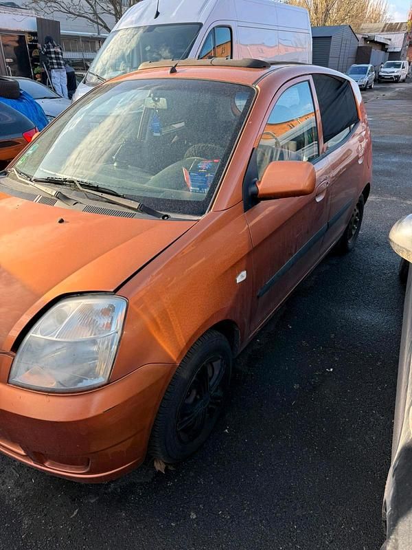 Gebraucht Kia Picanto 2005 Orange Kleinwagen
