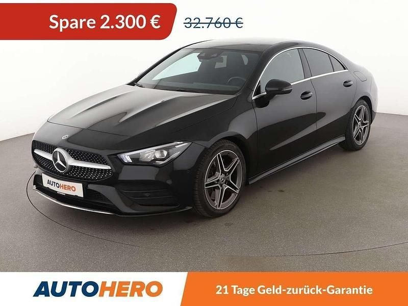 Kosmosschwarz Gebraucht 2019 Mercedes CLA220 AMG line Limousine | 30.460 € (Guter Preis) - Bild 1/3