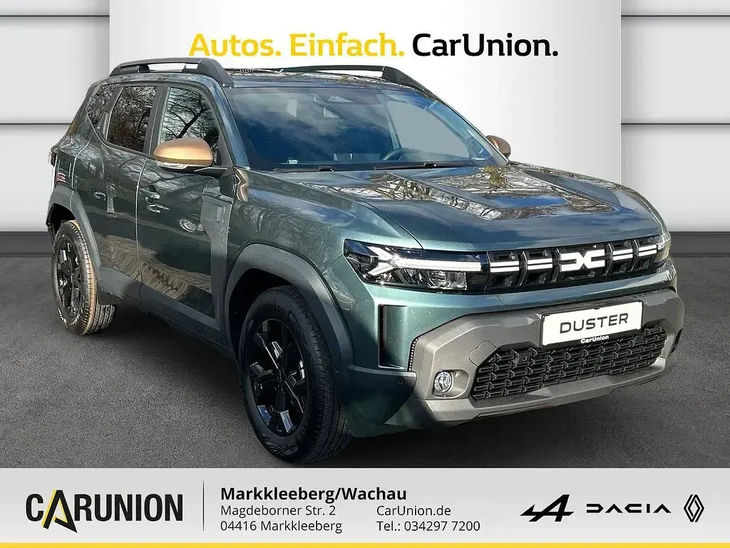 Neu Dacia Duster Extreme 140 PS (102 kW) 2026 Grün SUV