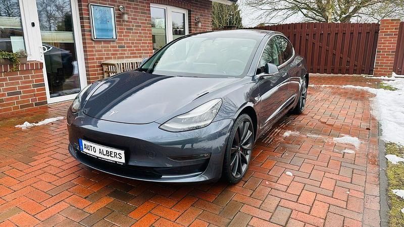 Gebraucht Tesla Model 3 Long Range AWD 378 kW (514 PS) 2020 Grau Limousine