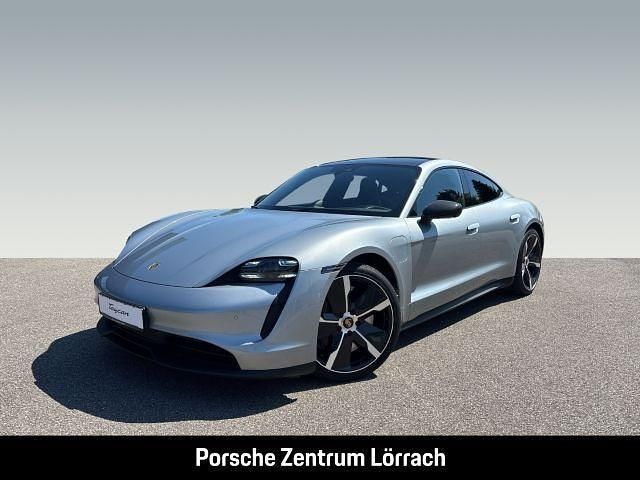 Dolomitsilbermetallic Gebraucht 2020 Porsche Taycan 4S Limousine | 69.911 € (Teuer) - Bild 1/4