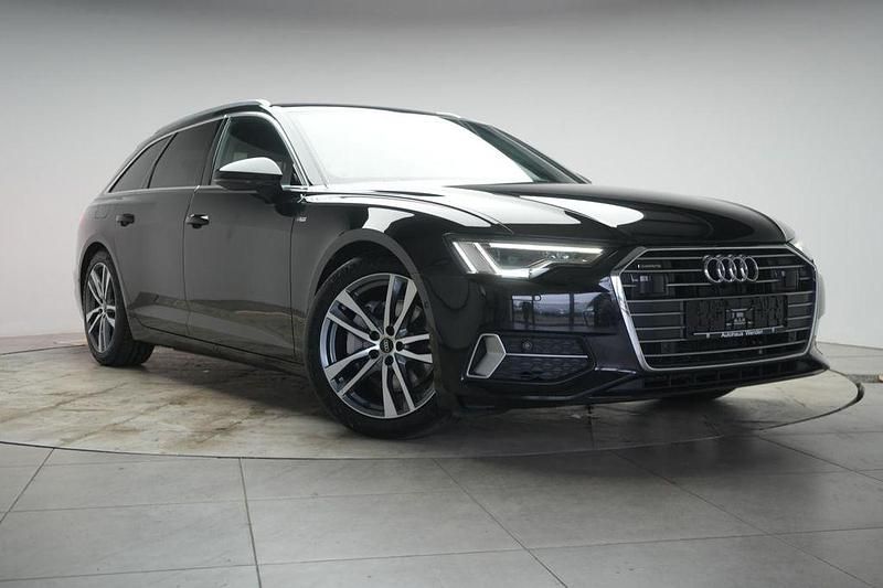 Schwarz Gebraucht 2022 Audi A6 S-Line Kombi | 33.490 € (Guter Preis) - Bild 1/4