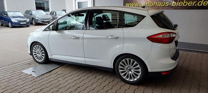 Gebraucht Ford C-MAX Titanium 140 PS (102 kW) 2012 Weiß Van / Kleinbus